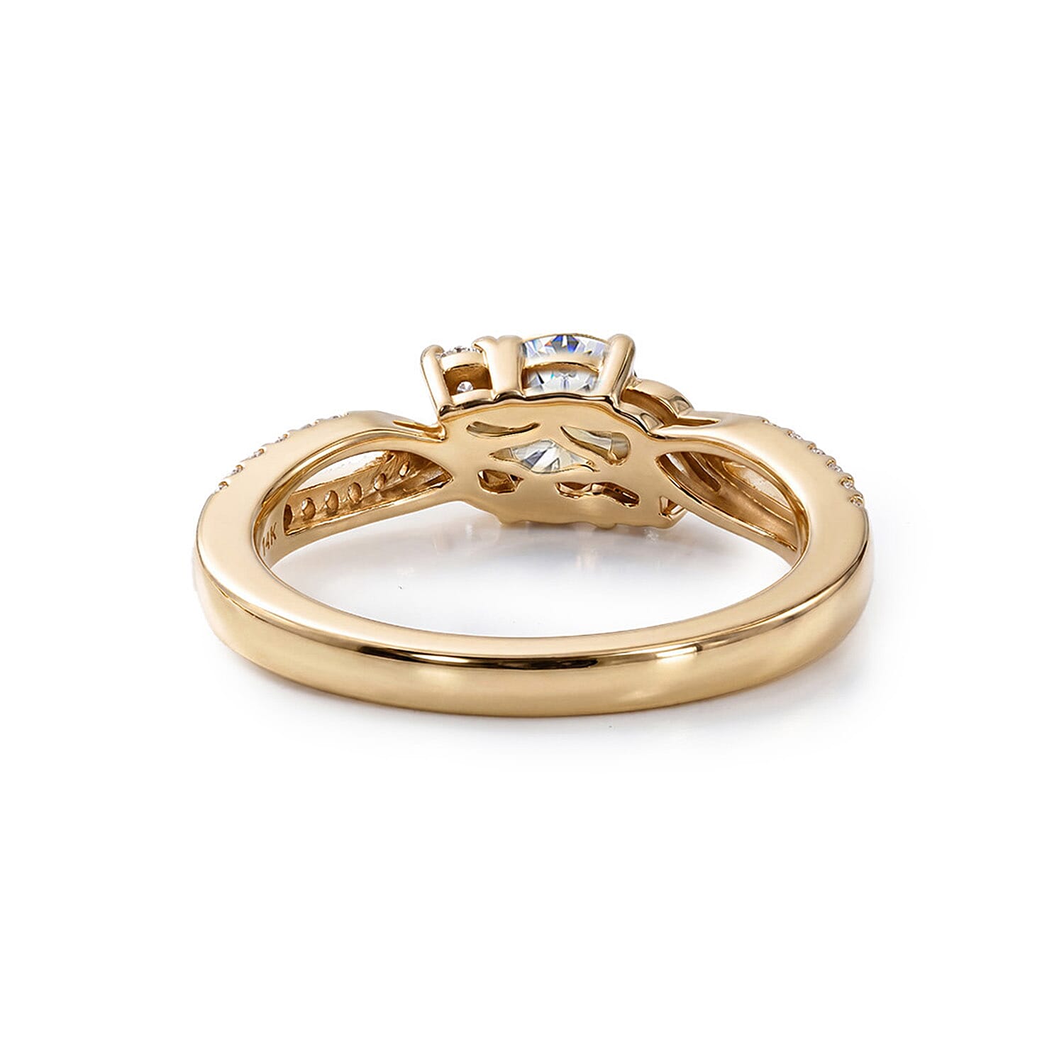 Always You Solitaire Birthstone Ring with 925 Sterling Silver