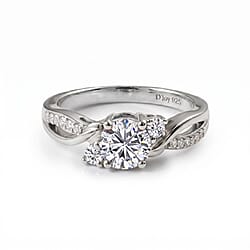 Always You Solitaire Birthstone Ring with 925 Sterling Silver