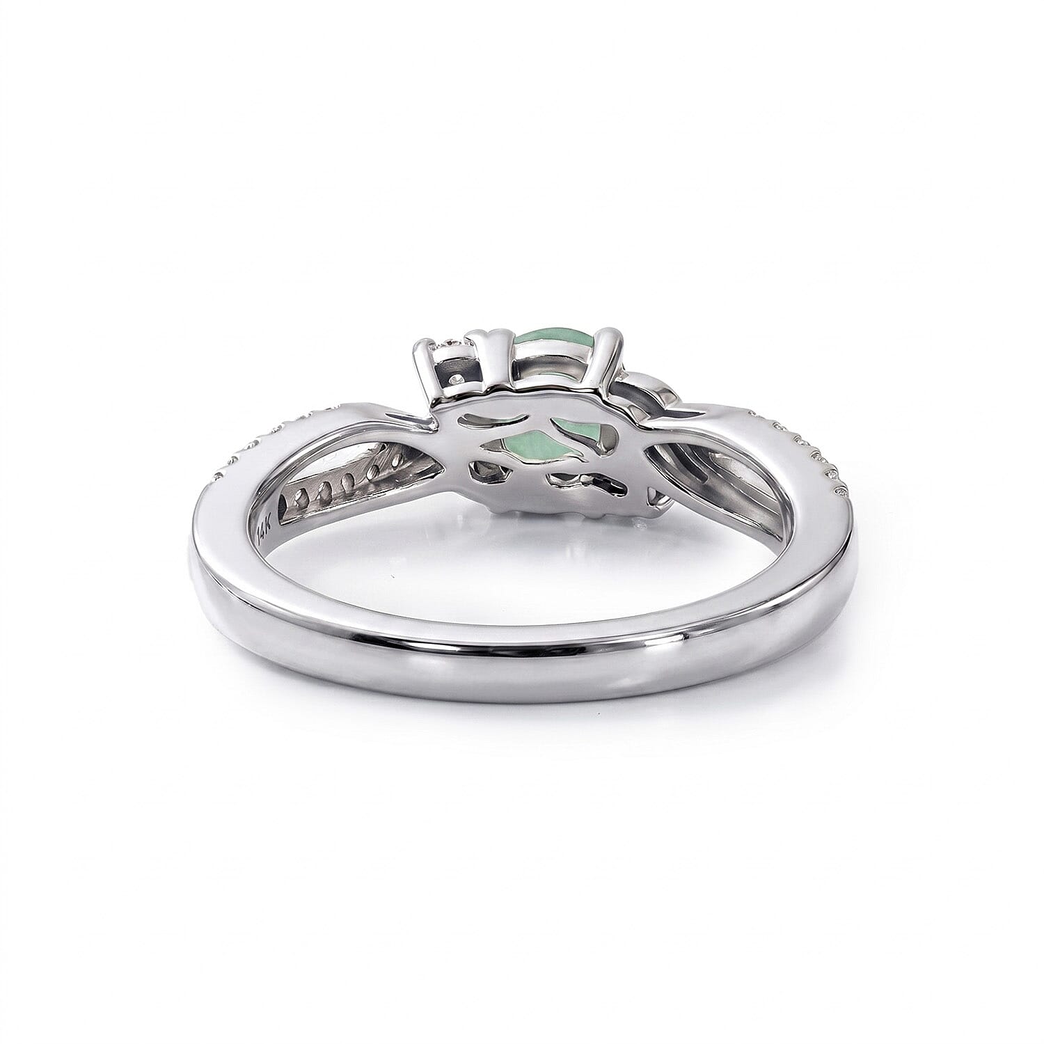 Always You Solitaire Birthstone Ring with 925 Sterling Silver