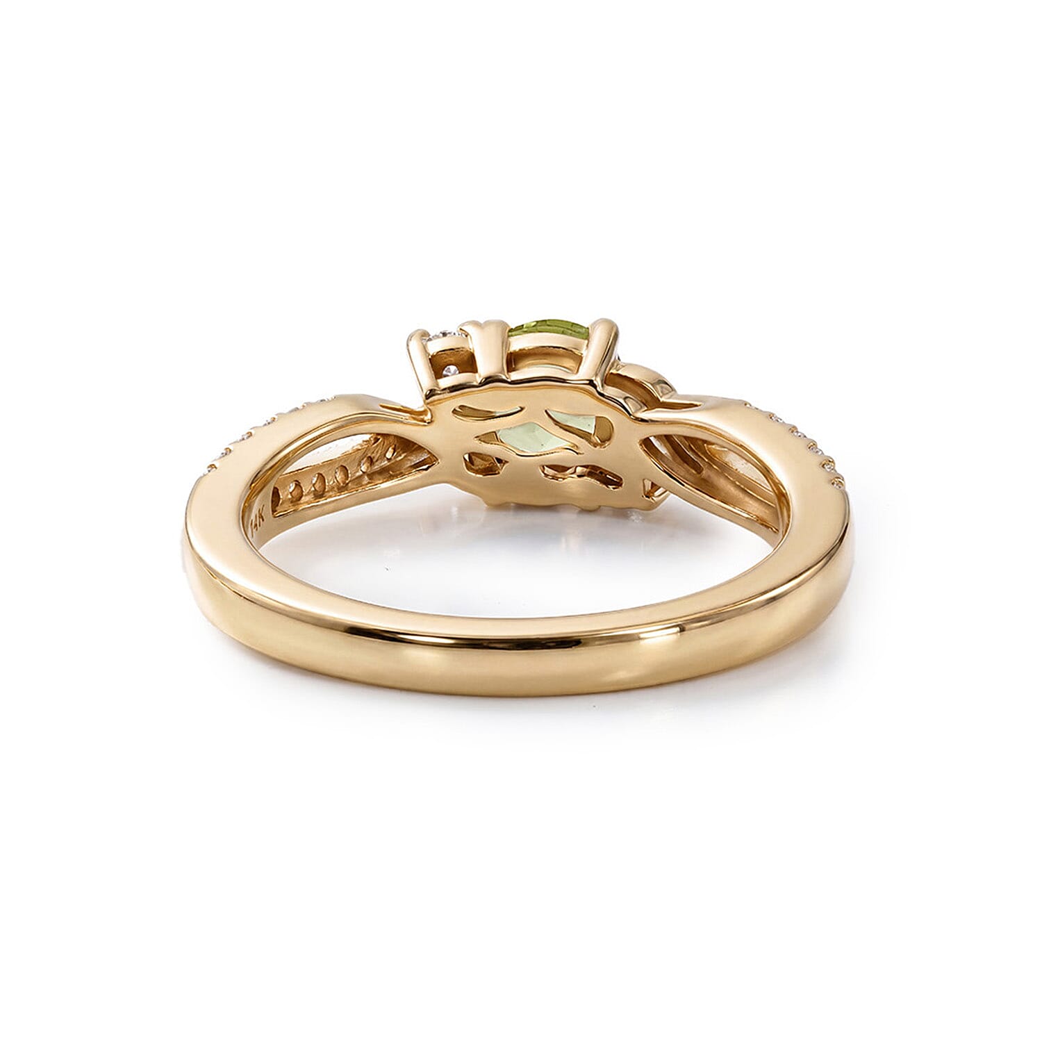 Always You Solitaire Birthstone Ring with 925 Sterling Silver