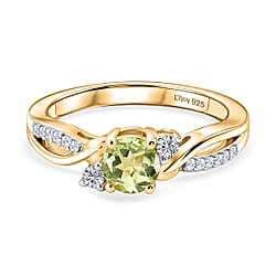 Royal Bali Collection - D'Joy Moissanite Ring in Sterling Silver