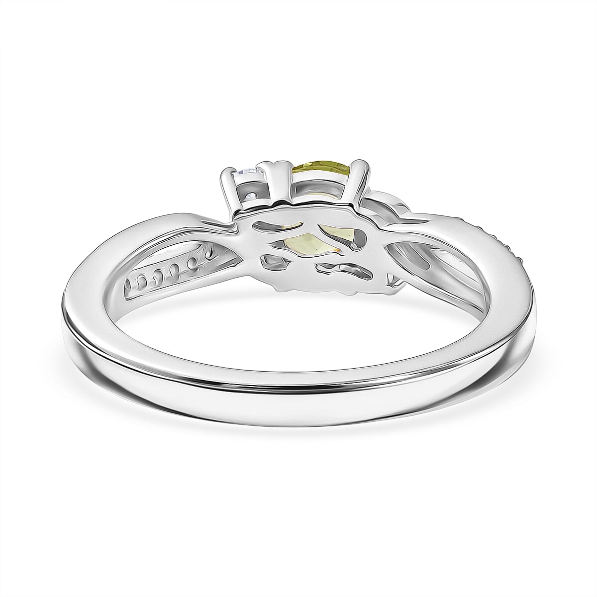 Royal Bali Collection - D'Joy Moissanite Ring in Sterling Silver