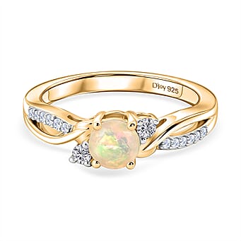 https://tjcuk.sirv.com/Products/85/8/8588097/D-Joy-Ethiopian-Opal-Moissanite-Main-Stone-With-Side-Stone-Ring-in-18K_8588097.jpg?w=342&h=342