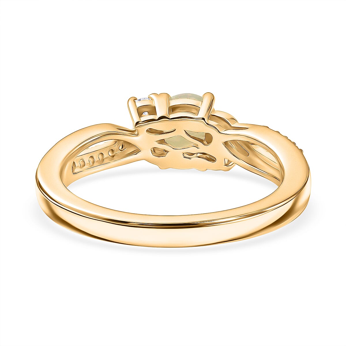 Royal Bali Collection - D'Joy Moissanite Ring in Sterling Silver