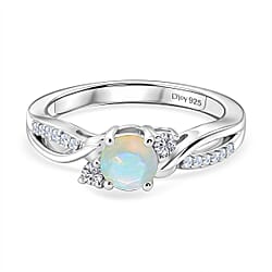 Royal Bali Collection - D'Joy Moissanite Ring in Sterling Silver