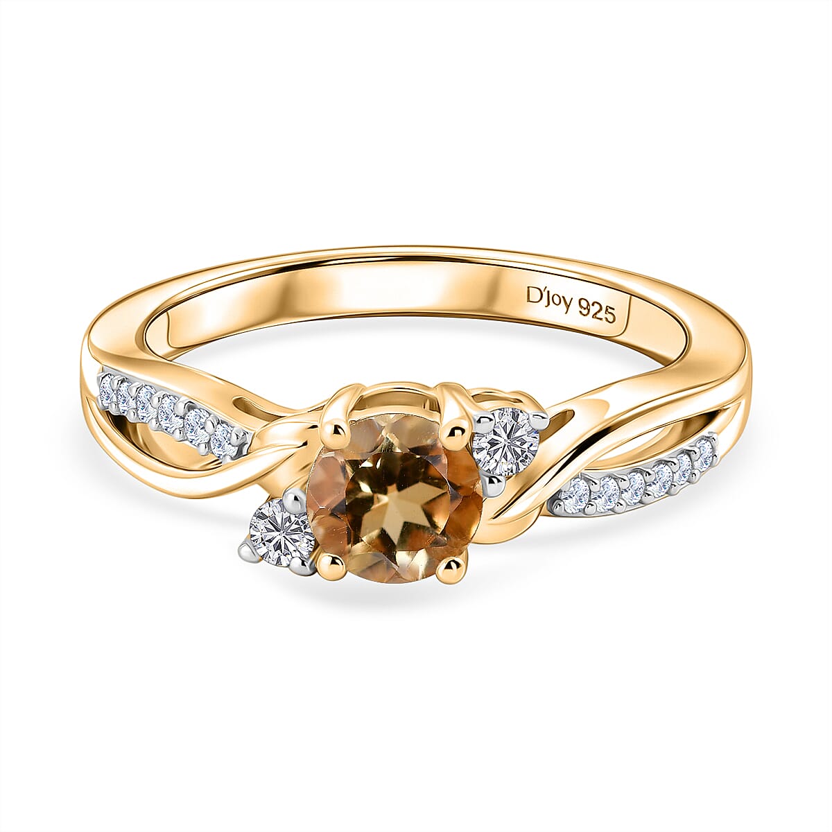 Royal Bali Collection - D'Joy Moissanite Ring in Sterling Silver