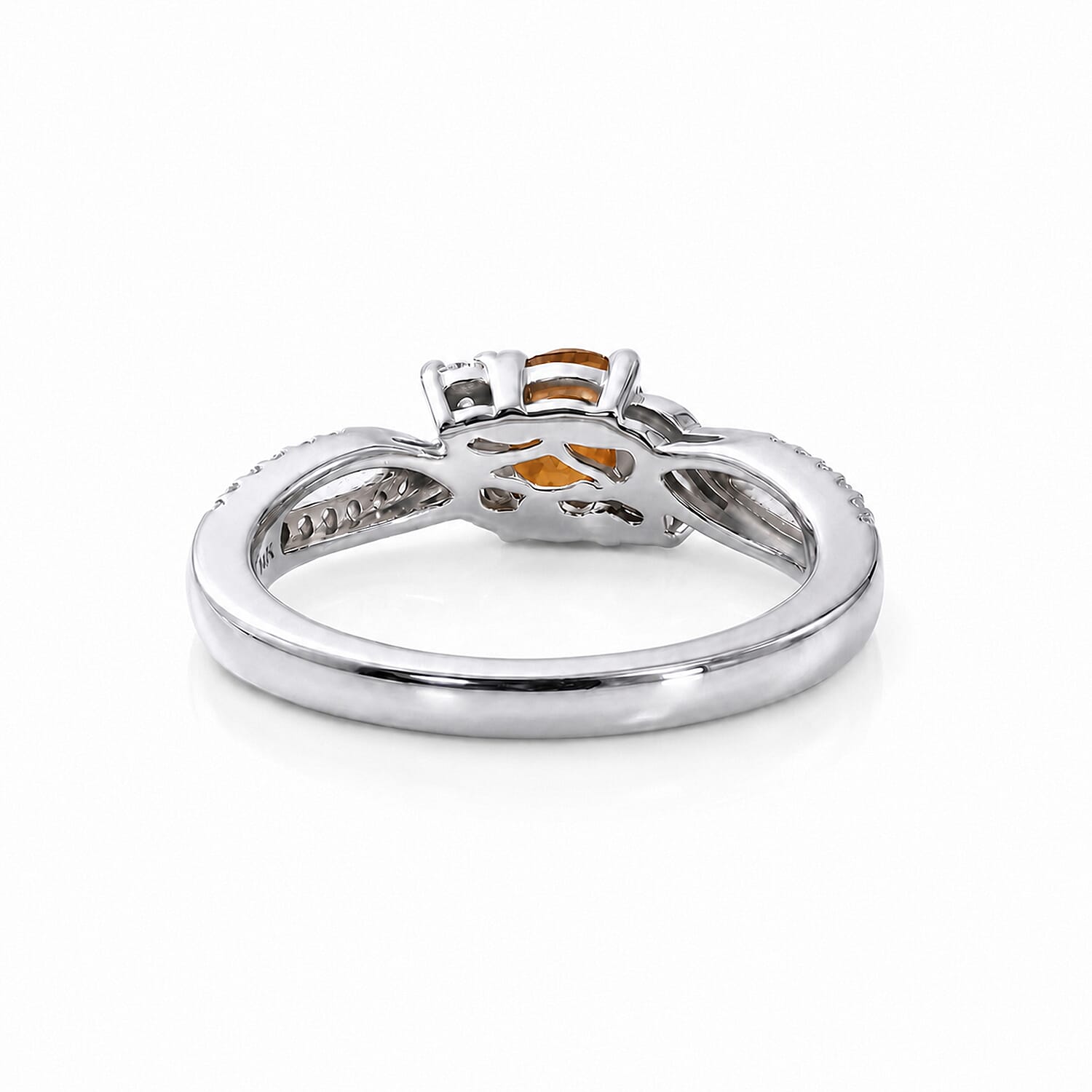Always You Solitaire Birthstone Ring with 925 Sterling Silver