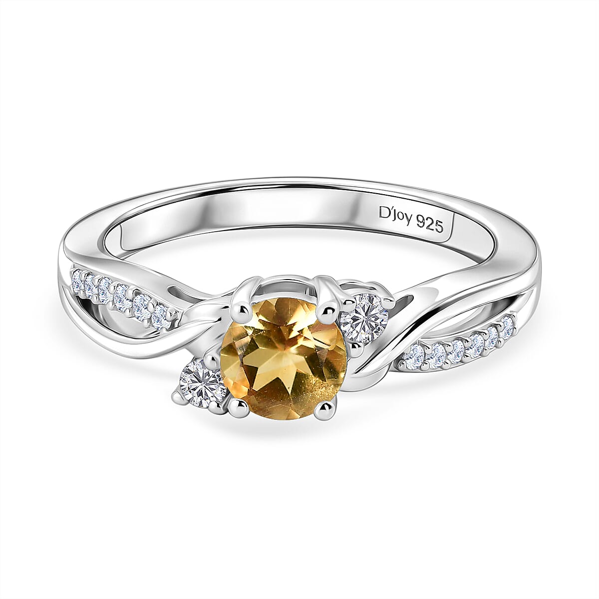 Royal Bali Collection - D'Joy Moissanite Ring in Sterling Silver