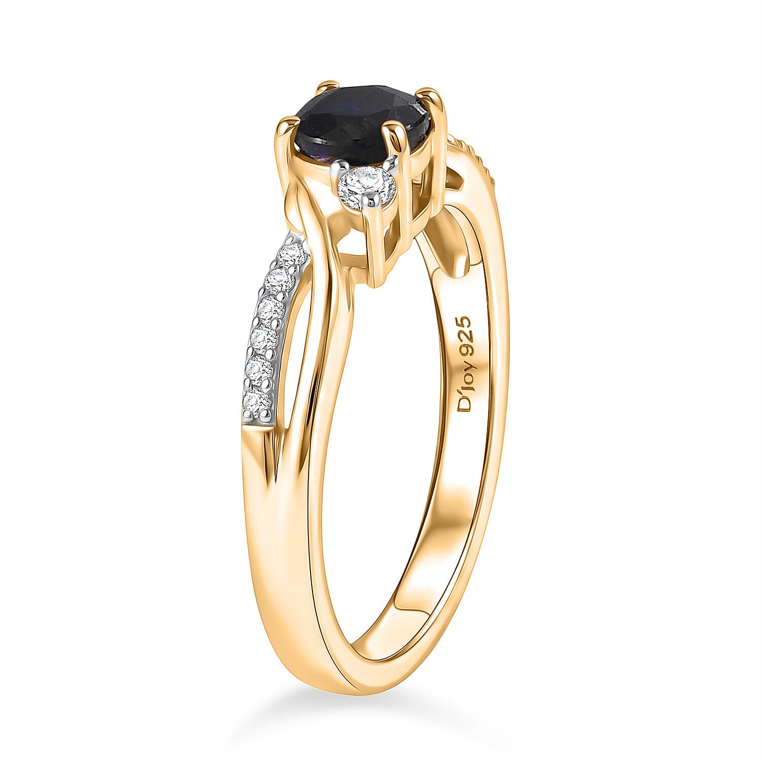 Always You Solitaire Birthstone Ring with 925 Sterling Silver