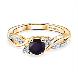 Royal Bali Collection - D'Joy Moissanite Ring in Sterling Silver