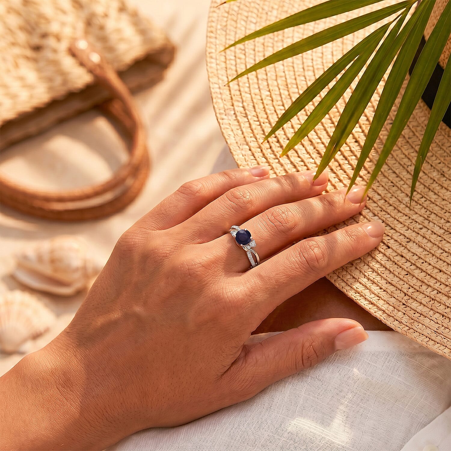 Always You Solitaire Birthstone Ring with 925 Sterling Silver