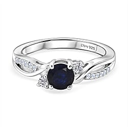 Royal Bali Collection - D'Joy Moissanite Ring in Sterling Silver