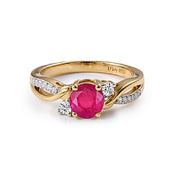 Always You Solitaire Birthstone Ring with 925 Sterling Silver