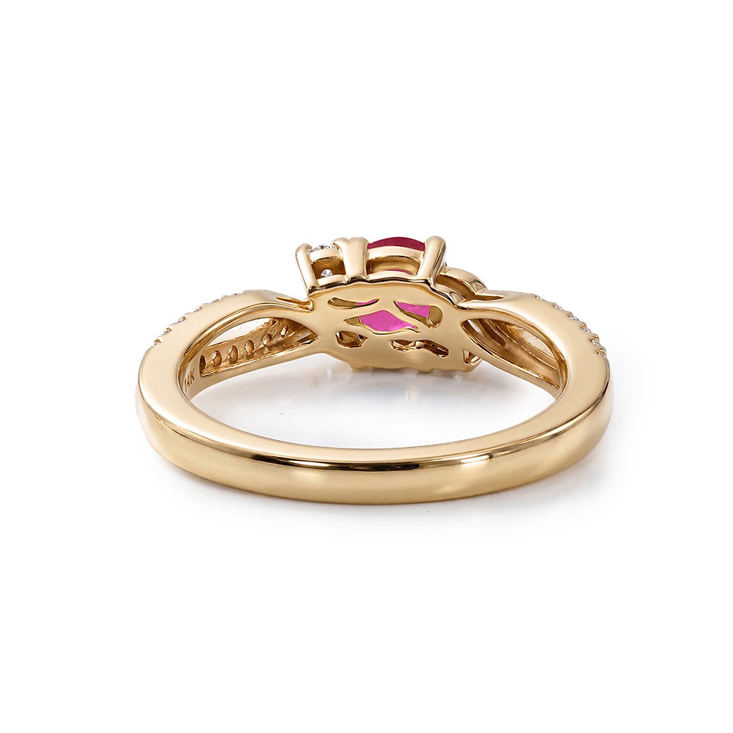 Always You Solitaire Birthstone Ring with 925 Sterling Silver
