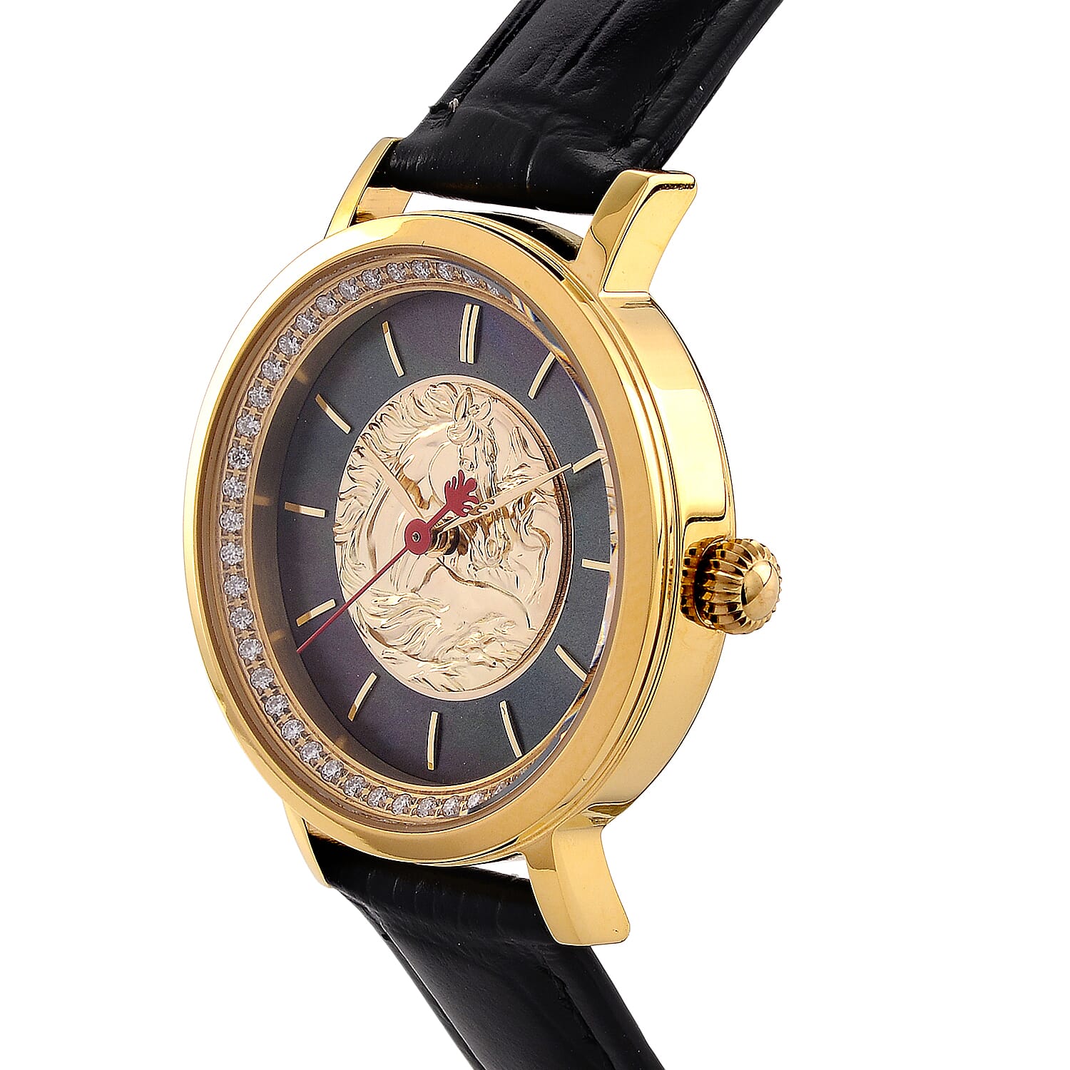 William Hunt Watch Pure White Stainless Steel Mix Metal  0.200  Ct.