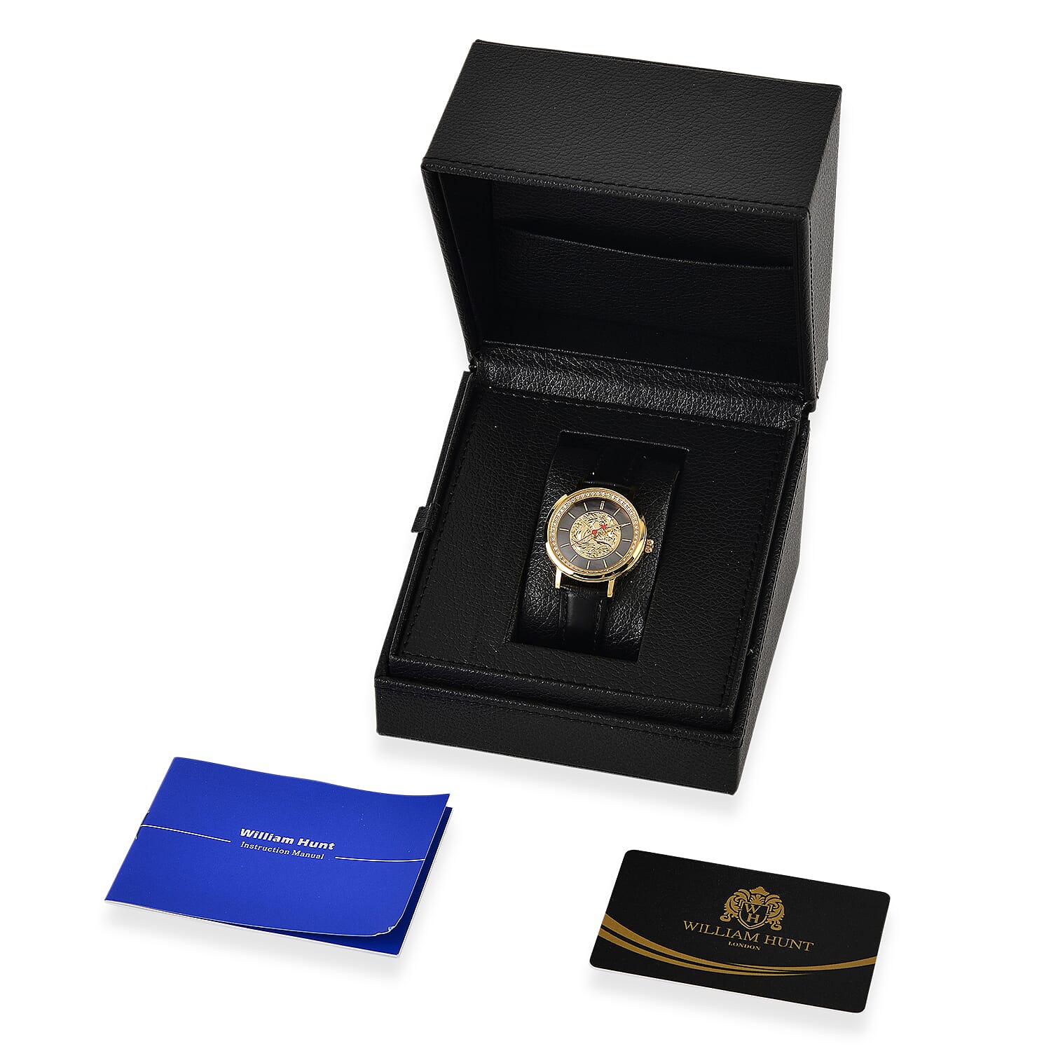 William Hunt Watch Pure White Stainless Steel Mix Metal  0.200  Ct.