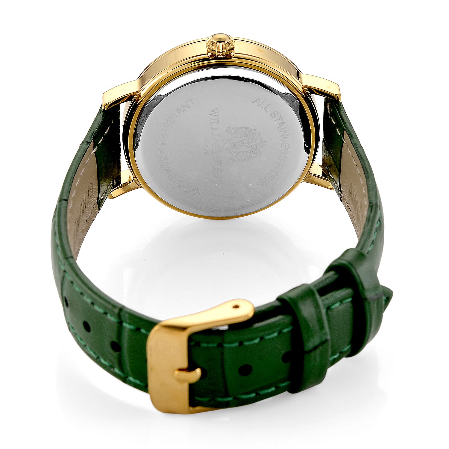 William Hunt Watch Pure White Stainless Steel Mix Metal  0.200  Ct.