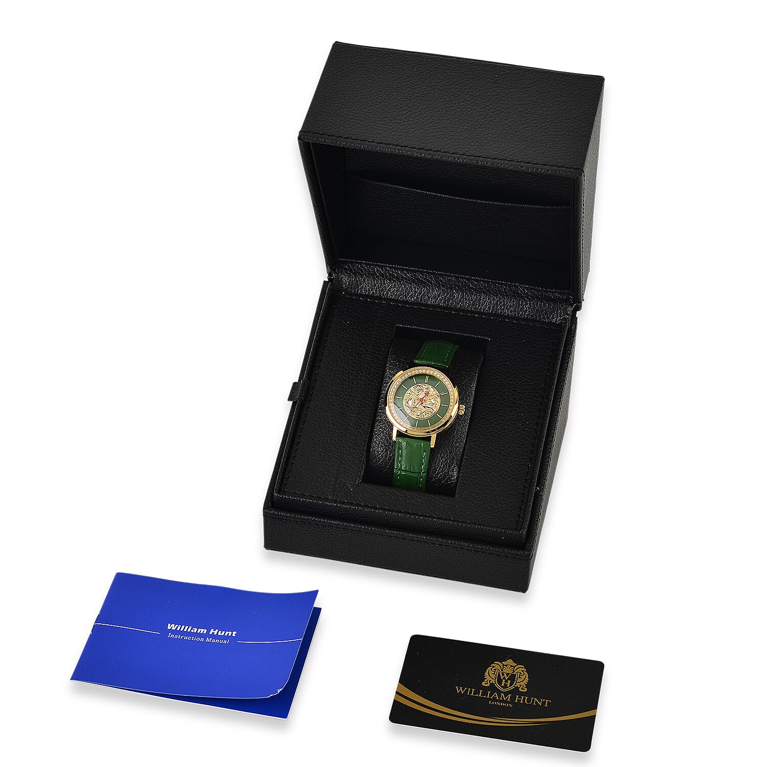 William Hunt Watch Pure White Stainless Steel Mix Metal  0.200  Ct.