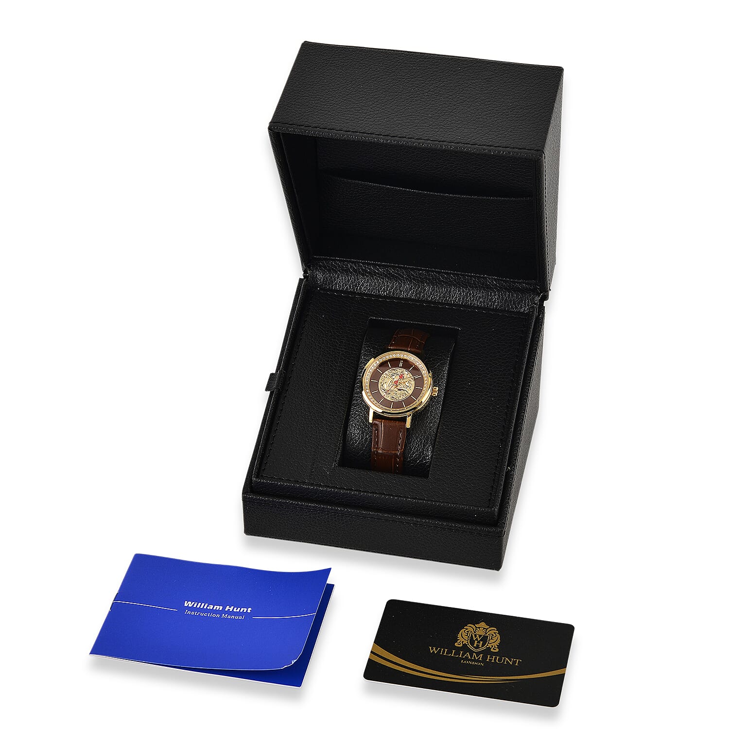 William Hunt Watch Pure White Stainless Steel Mix Metal  0.200  Ct.