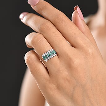 https://tjcuk.sirv.com/Products/85/8/8588596/Luxuriant-Zambian-Emerald-Lab-Grown-Diamond-5-Stone-Ring-in-Rhodium-Ov_8588596_2.jpg?w=342&h=342