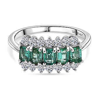 https://tjcuk.sirv.com/Products/85/8/8588604/Luxuriant-Zambian-Emerald-Lab-Grown-Diamond-5-Stone-Ring-in-Rhodium-Ov_8588604.jpg?w=342&h=342