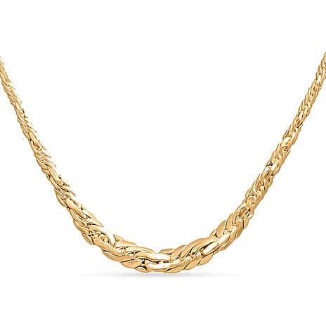 Maestro Collection - 9K Yellow Gold Necklace (Size - 20) Gold Wt 6.40gms