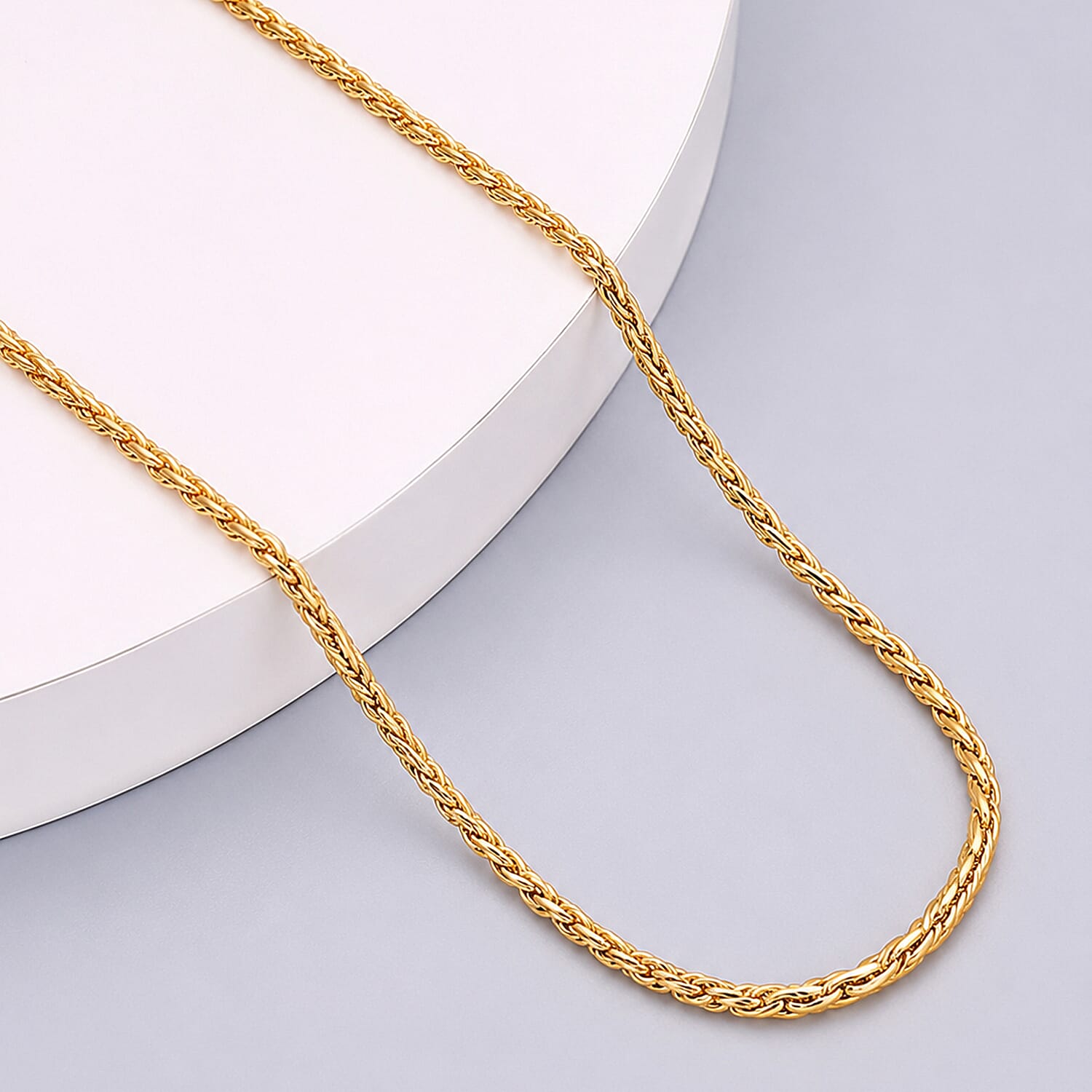 Maestro Collection - 9K Yellow Gold Necklace (Size - 20), Gold Wt 6.40 Gms