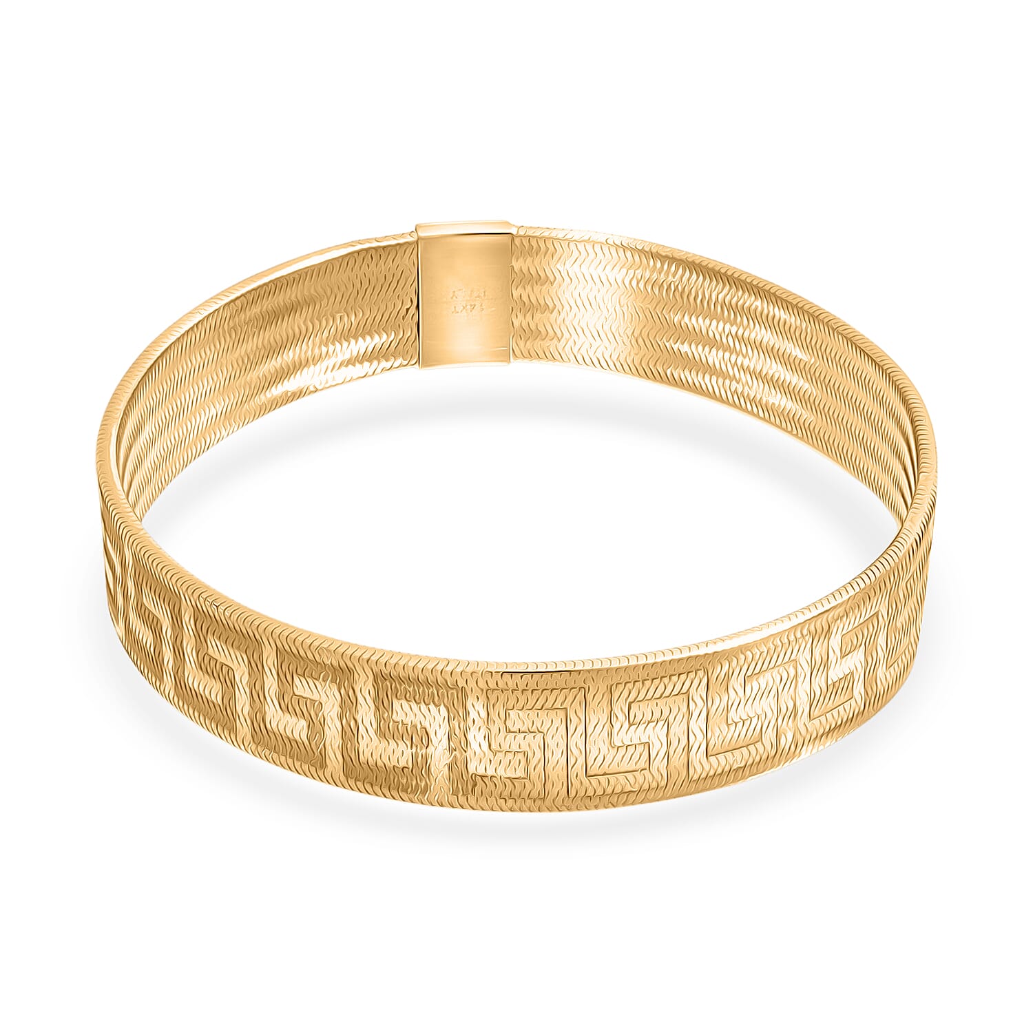 9K Yellow Gold Bracelet (Size - 7)