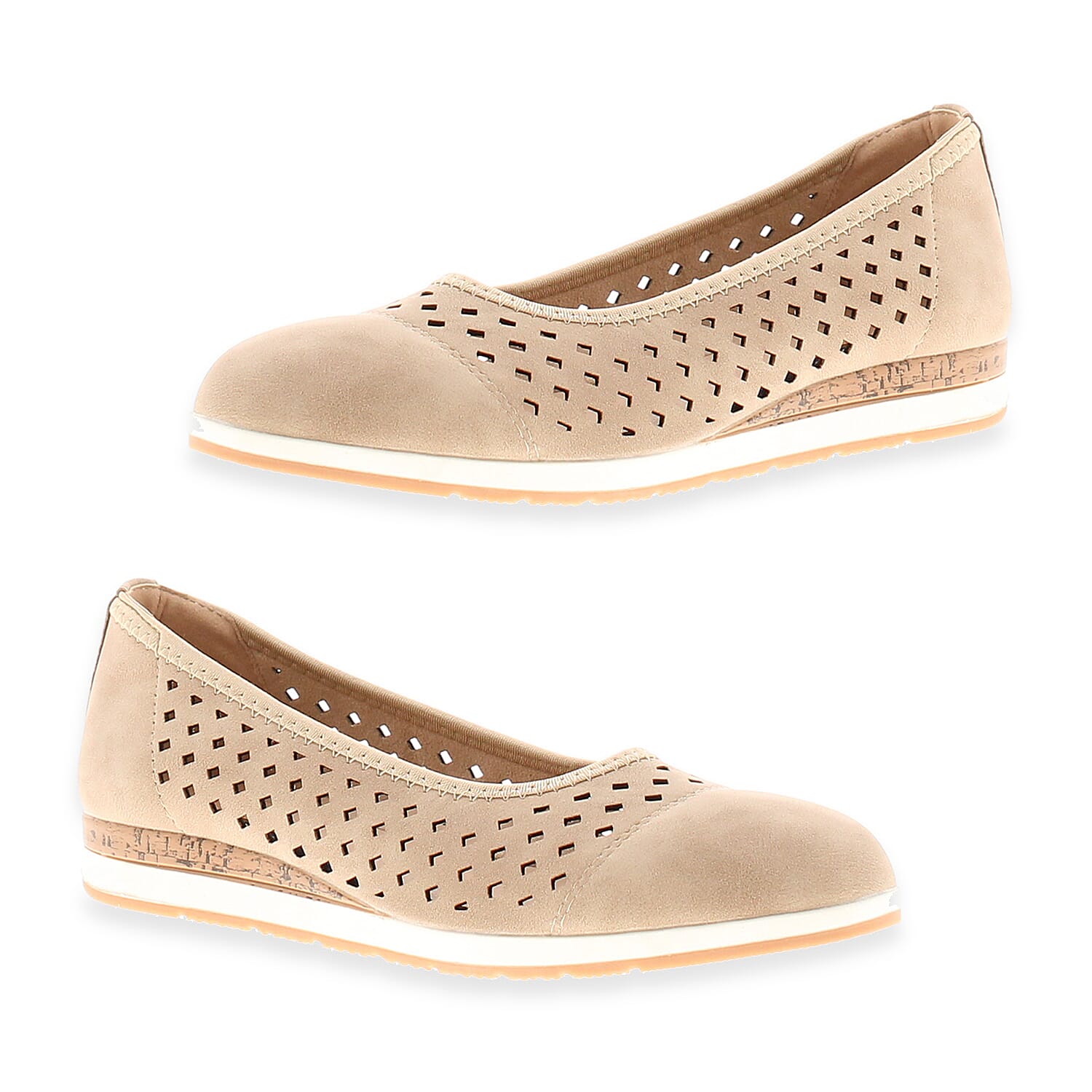 Dr. Keller Jilly Laser Cut Breathable Slip On Loafers 