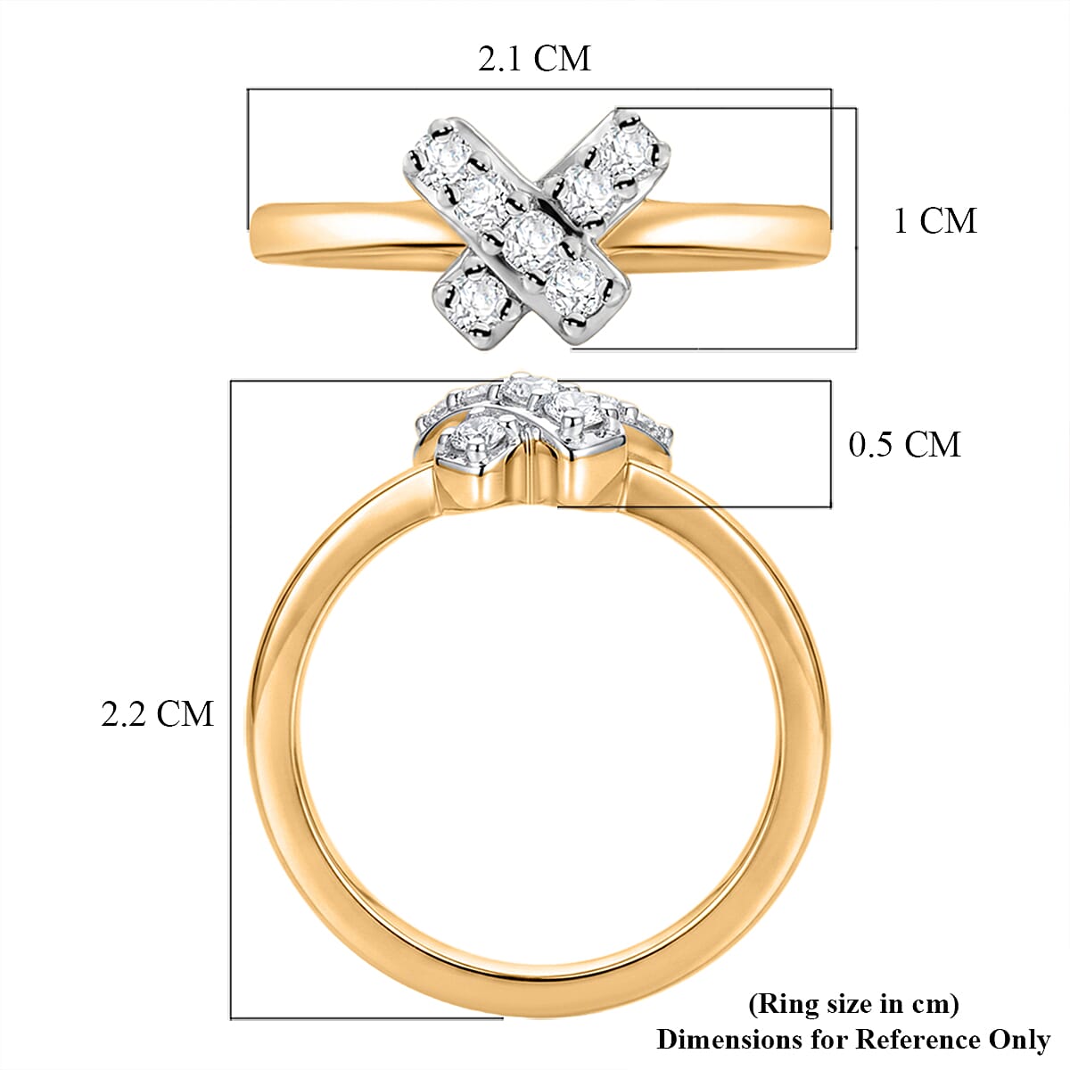 LUXURIANT - Moissanite Ring in Sterling Silver