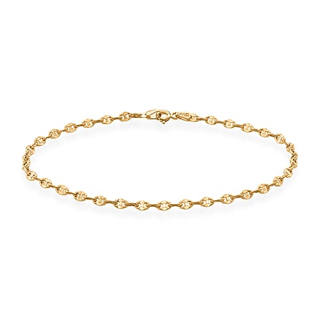 9K Yellow Gold Chain (Size - 9) with Spring Ring Clasp