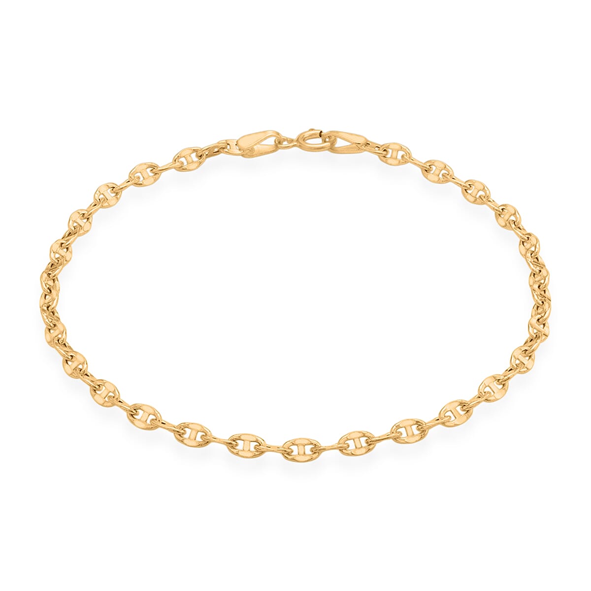 9K Yellow Gold Bracelet (Size - 7)