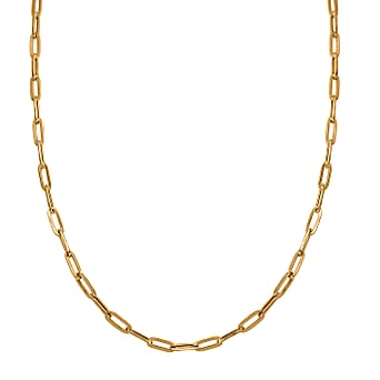 https://tjcuk.sirv.com/Products/85/9/8596945/9K-Yellow-Gold-Paperclip-Necklace-Size-18-with-Lobster-Clasp_8596945.jpg?w=342&h=342