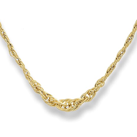 9K Yellow Gold Necklace (Size - 20), Gold Wt. 7.50 Gms