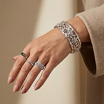 https://tjcuk.sirv.com/Products/85/9/8598531/D-Joy-Sterling-Silver-Cuff-Bangle-Size-7-5-Silver-Wt-26-20-Gms_8598531_2.jpg?w=342&h=342