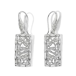 Royal Bali Collection - D'Joy Sterling Silver Turtle Earring with Hook
