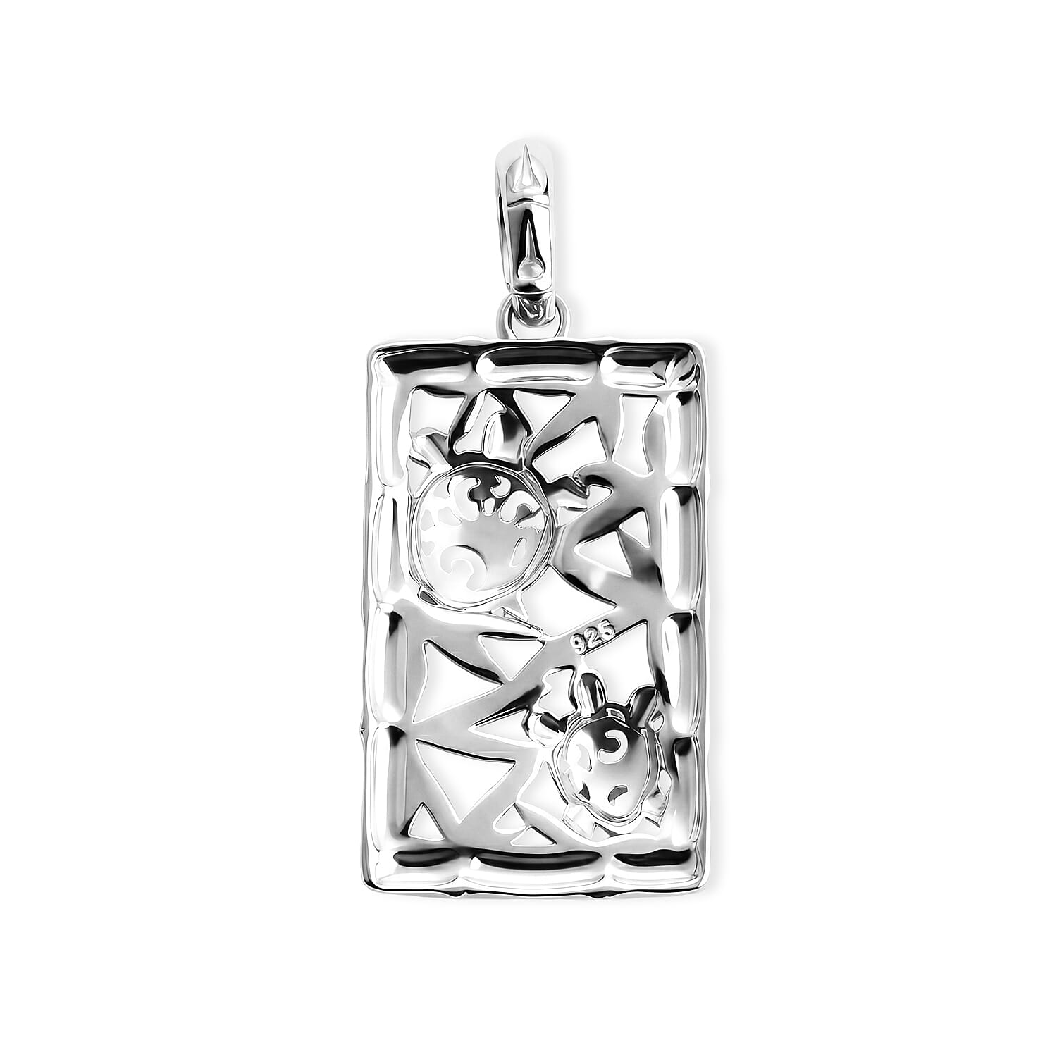 Royal Bali Collection - D'Joy Sterling Silver Turtle Pendant