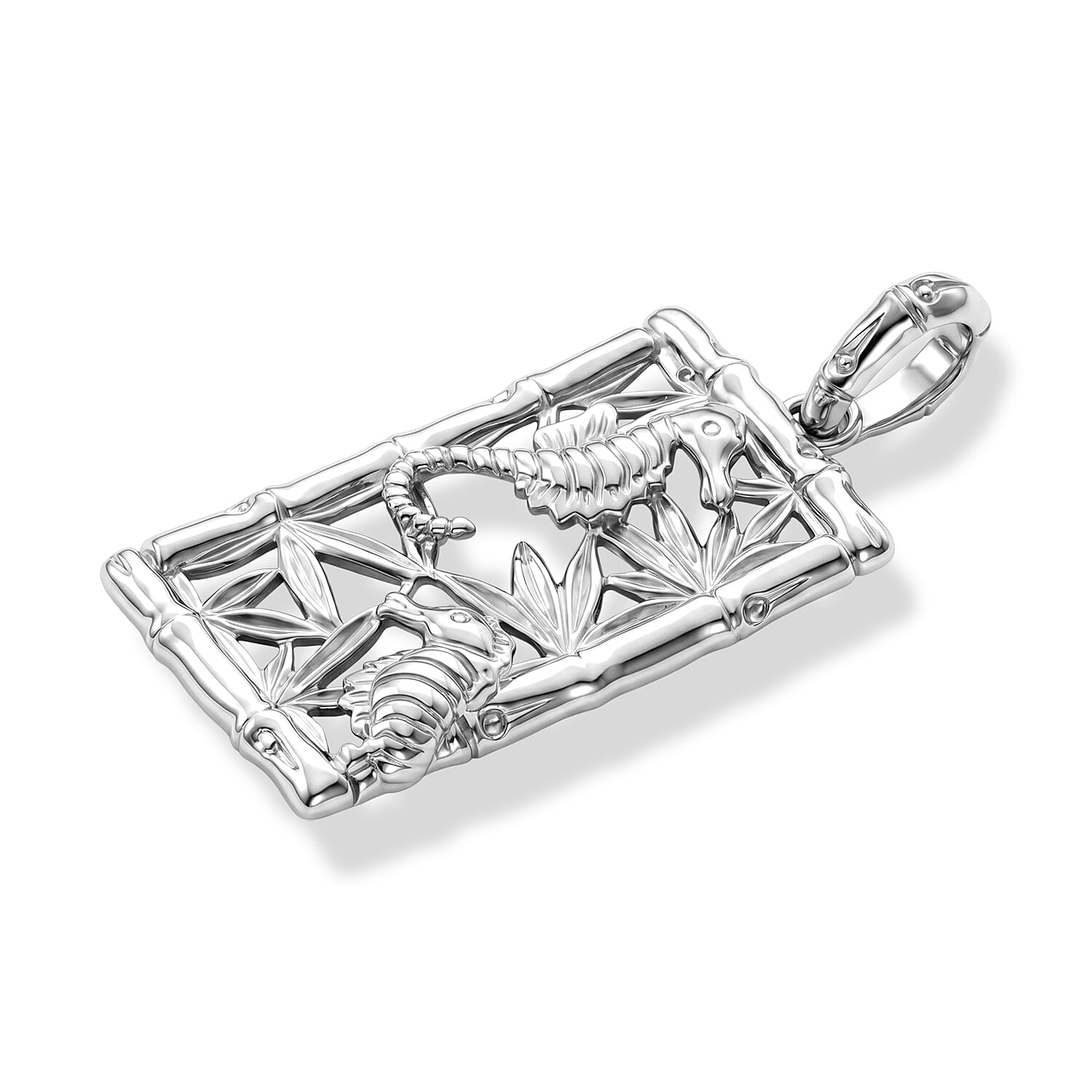 Royal Bali Collection - D'Joy Sterling Silver Seahorse Pendant