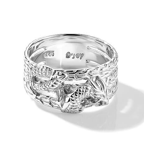 Royal Bali Collection - D'Joy Sterling Silver Dragon Ring