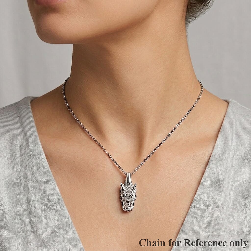 Royal Bali Collection - D'Joy Sterling Silver Dragon Pendant