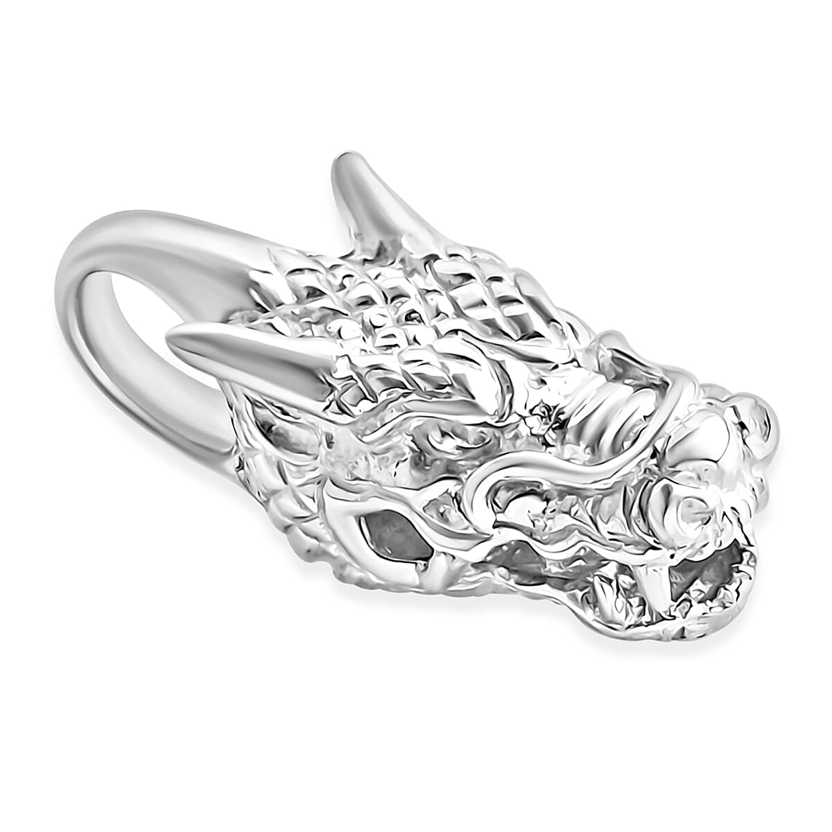 Royal Bali Collection - D'Joy Sterling Silver Dragon Pendant