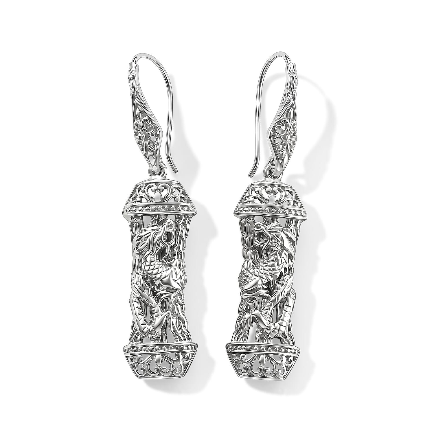 Royal Bali Collection - D'Joy Sterling Silver Earring with Hook