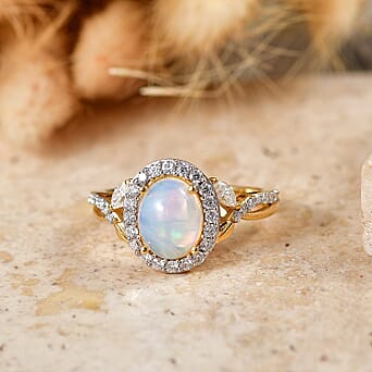 https://tjcuk.sirv.com/Products/85/9/8599360/Royal-Bali-Collection-D-Joy-Ethiopian-Opal-Moissanite-Halo-Ring-in-18K_8599360_2.jpg?w=342&h=342