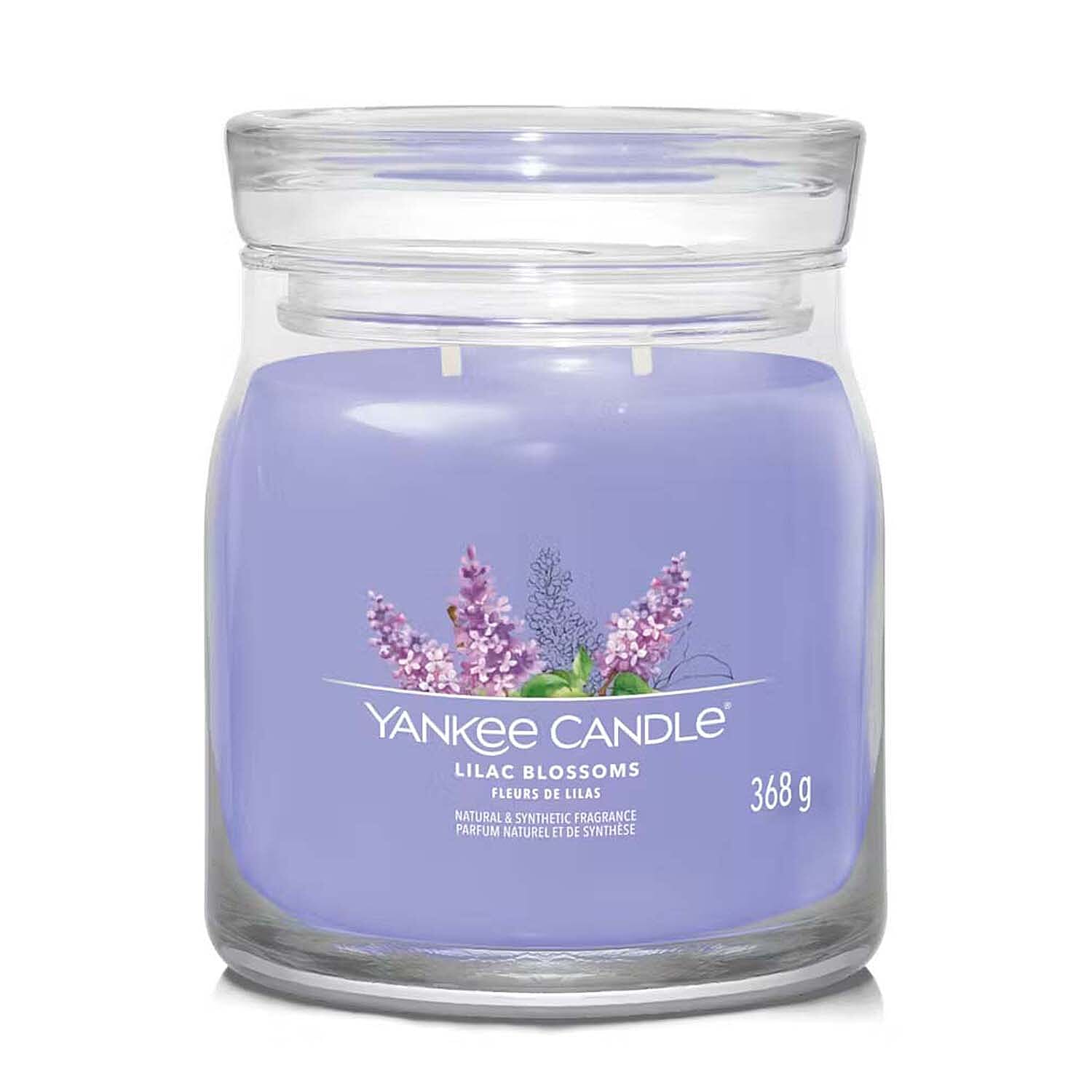 YANKEE CANDLE  2 Wick Candle (368 Grams - Burn Time 35-50 Hours) - Lilac Blossoms