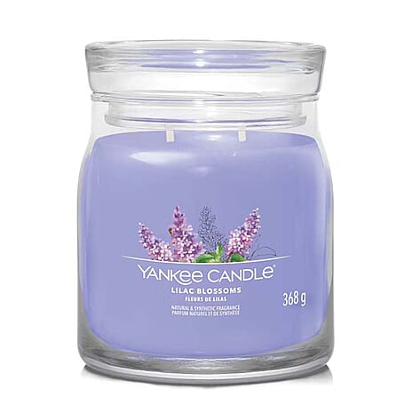 YANKEE CANDLE  2 Wick Candle (368 Grams - Burn Time 35-50 Hours) - Lilac Blossoms