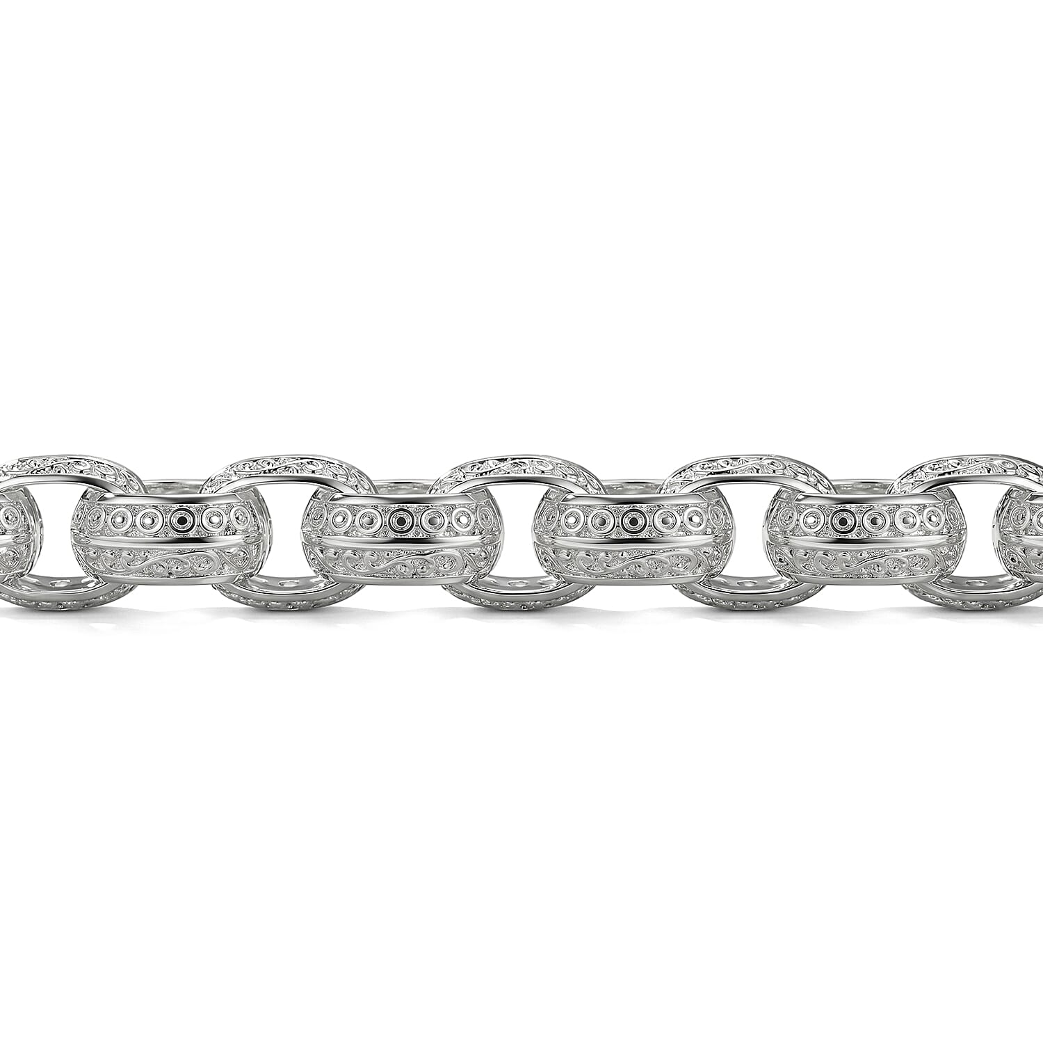 Royal Bali Collection - D'Joy Sterling Silver Tirta Naga Necklace (Size - 20), Silver Wt. 72.70 Gms