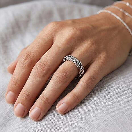 Royal Bali Collection - D'Joy Sterling Silver Borobudur Ring