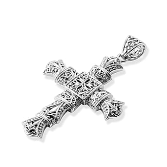 https://tjcuk.sirv.com/Products/86/0/8601346/Royal-Bali-Collection-D-Joy-Sterling-Silver-Cross-Pendant-Silver-Wt-10_8601346_3.jpg?w=342&h=342