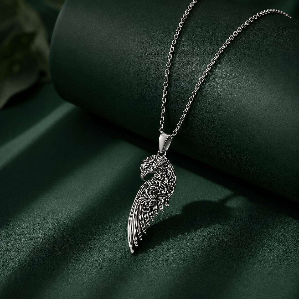 Royal Bali Collection - D'Joy Sterling Silver Bird Inspired Pendant