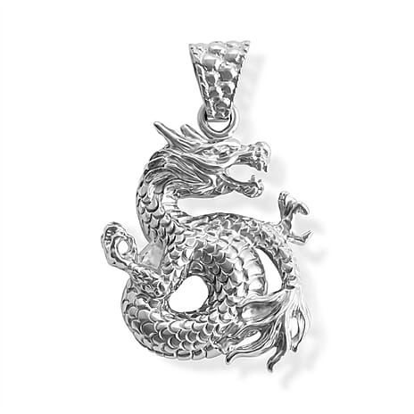 Royal Bali Collection - D'Joy Sterling Silver Dragon Pendant